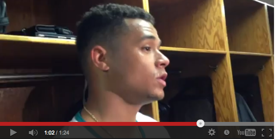 Click the screenshot for a post game interview with Rays starter, Chris Archer.