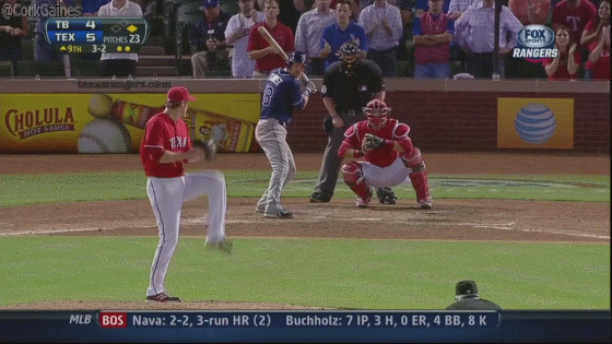 That friends, is a ball by all accounts...except this one. (GIF courtesy of Cork Gaines/Rays Index)