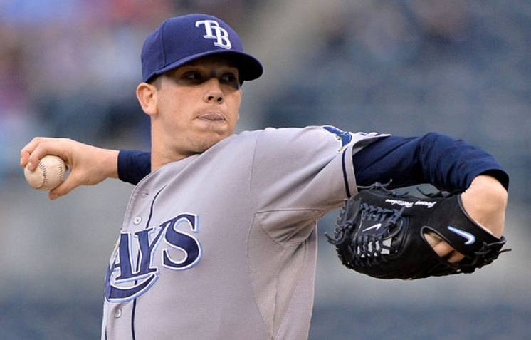 In retrospect, the Tampa Bay Times' caption is pretty funny, "Jeremy Hellickson will be on the mound for the Rays, hoping to build some consistency after a couple admittedly 'terrible' starts." I digress.