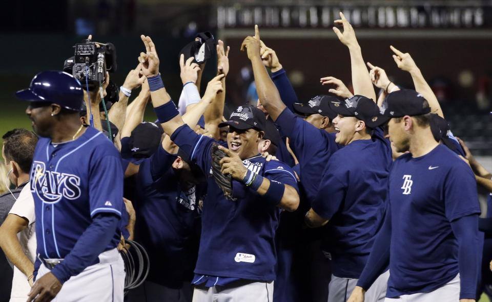 This picture speaks a thousand words. (Photo courtesy of the Tampa Bay Rays)