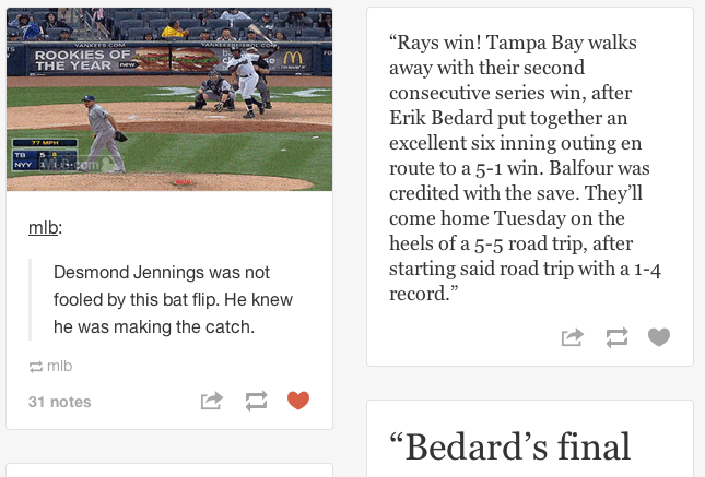 Click the screen-shot to be redirected to our Tumblr page, where you can read a blow-by-blow account of Sunday's game.
