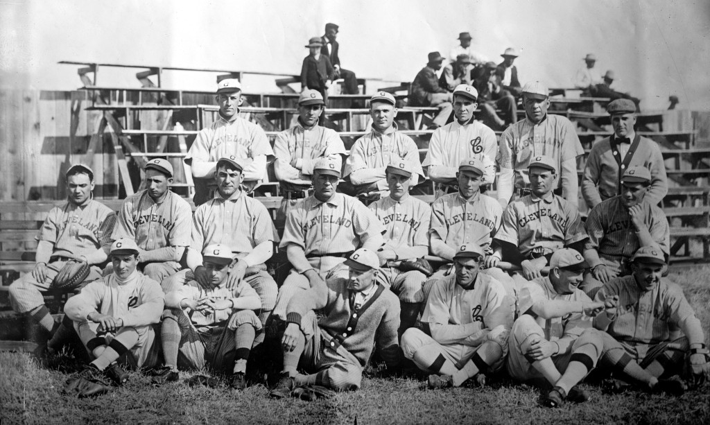 A photo of the 1909 Cleveland Nats.