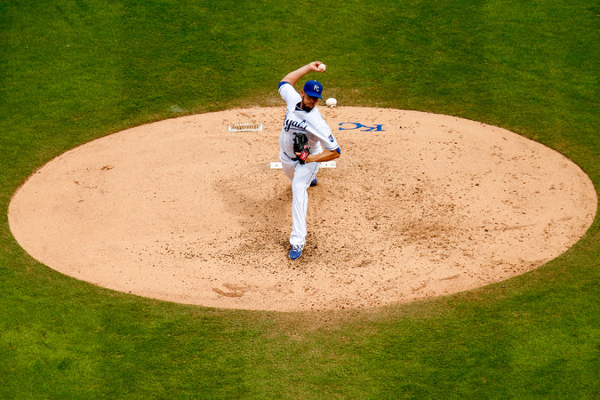 The Royals have won 42 of the 68 starts James Shields has made for the team in the last two seasons, their first consecutive winning campaigns in two decades.  (Photo courtesy of Kyle Rivas/Getty Images, caption courtesy of the New York Times)