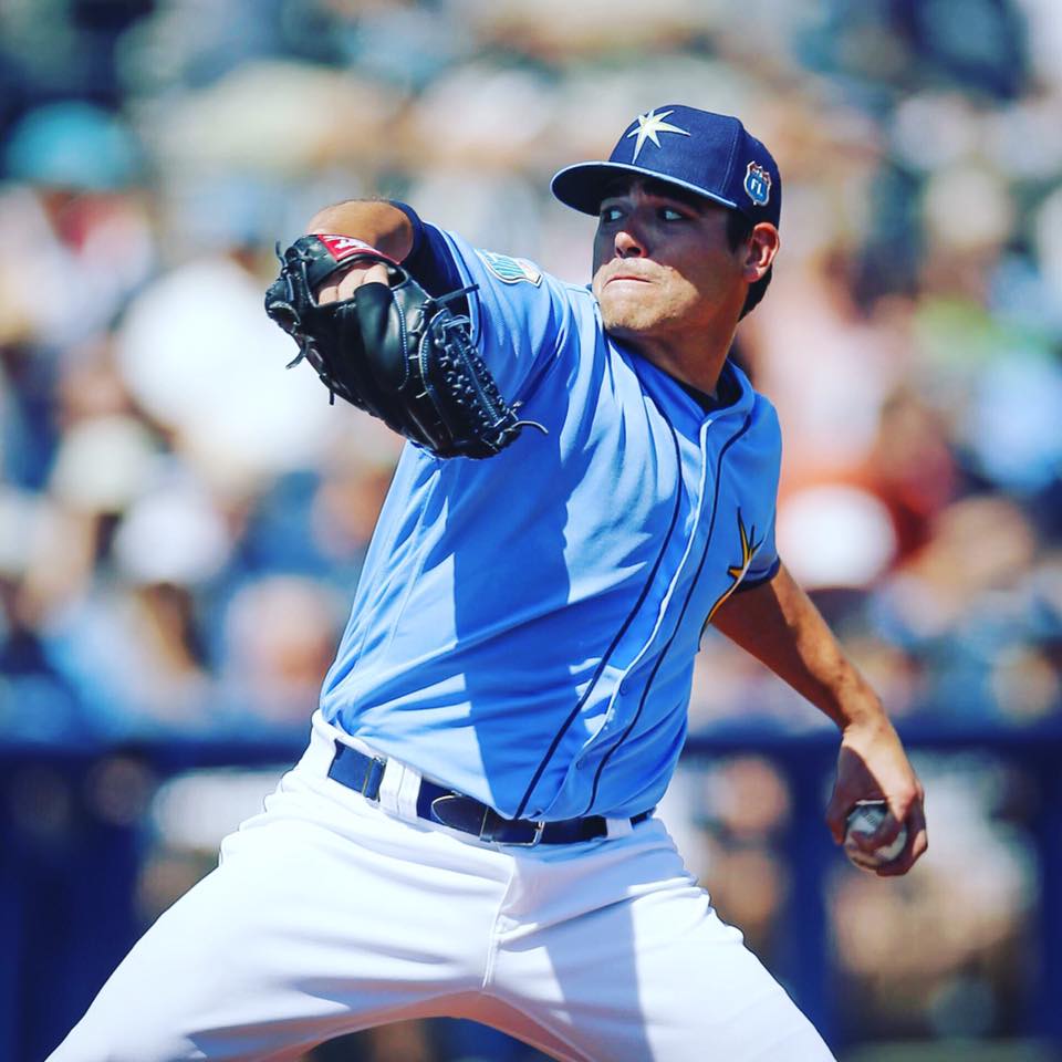 Matt Moore posted 3-2/3 innings of shutout ball against the New York Yankees on Saturday. (Photo Credit: Tampa Bay Rays)