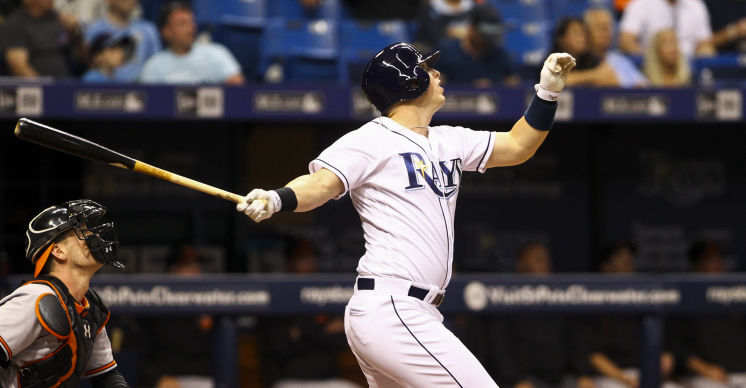 Rays DH Corey Dickerson is in his first year in the American League after three with the Rockies competing with the Dodgers in the NL West. (Photo Credit: Will Vragovic/Tampa Bay Times)