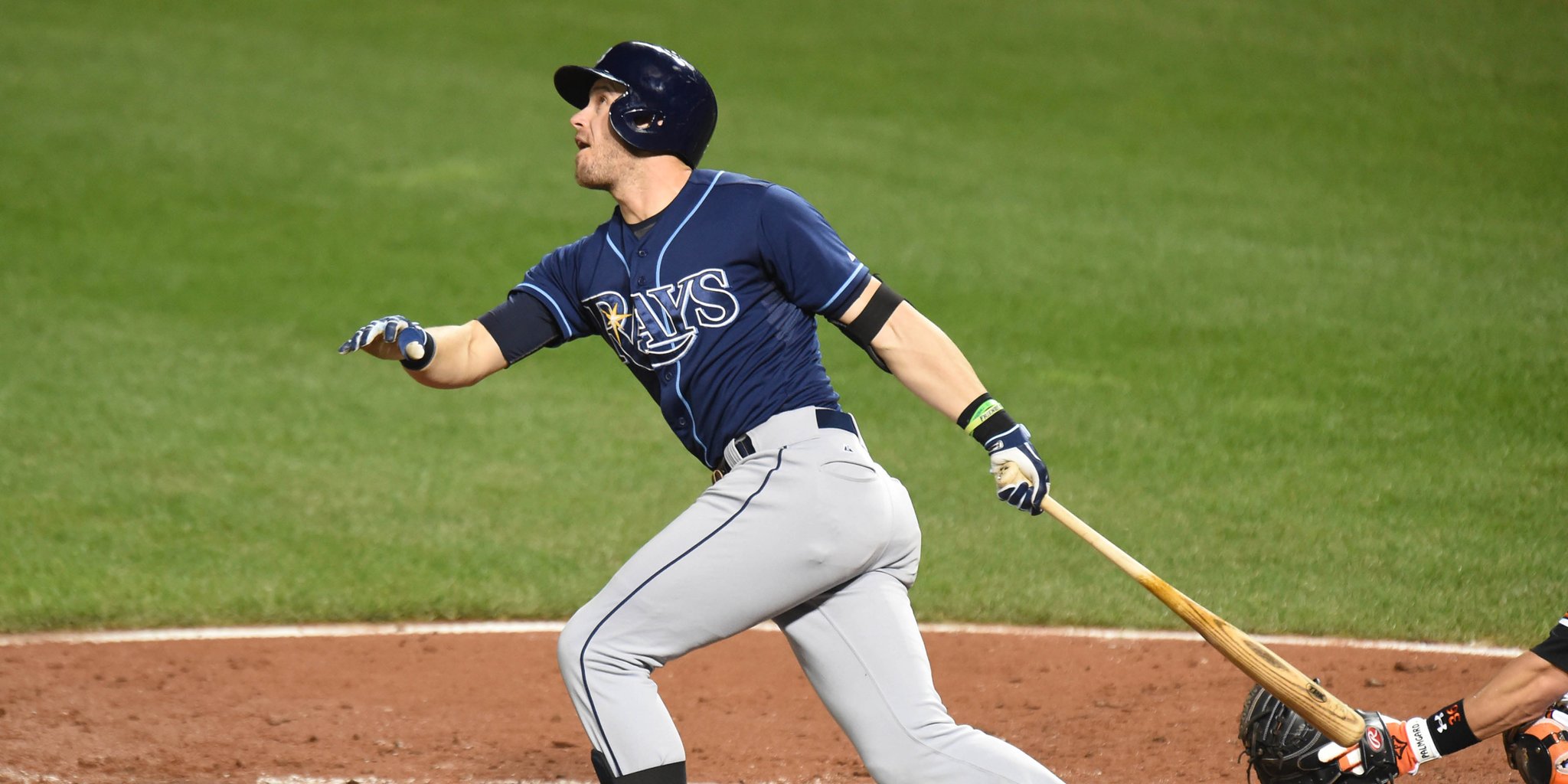 Evan Longoria has gone yard in three consecutive games. He'll try to make it four this afternoon. (Photo Credit: Tampa Bay Rays)