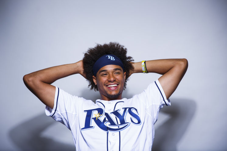 Tampa Bay Rays hurler Chris Archer seemed to be everywhere at the end of the week. (Photo Credit: Will Vragovic/Tampa Bay Times)