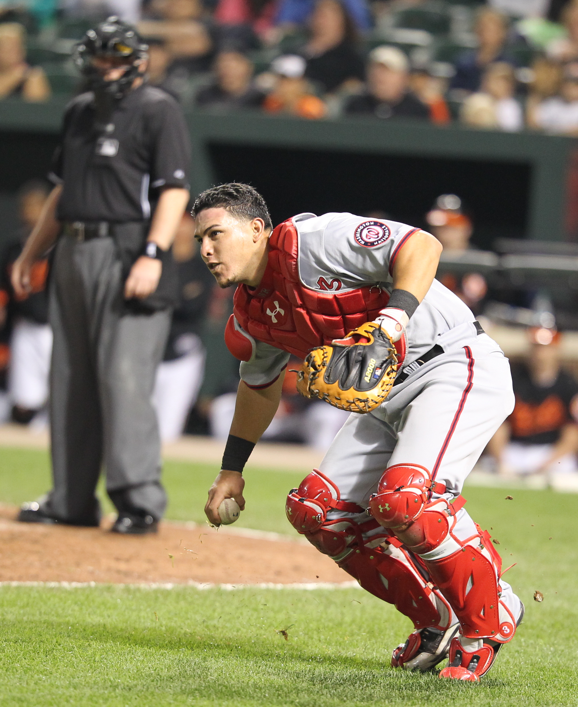 The Rays reportedly have inked a two-year deal with catcher Wilson Ramos, formerly of the Washington Nationals. (Photo Credit: Keith Allison)