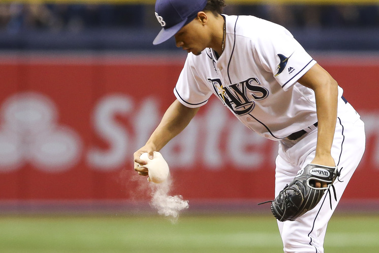 Marc Topkin gets the sense that Chris Archer will be a Ray next season. (Photo Credit: Will Vragovic/Tampa Bay Times)