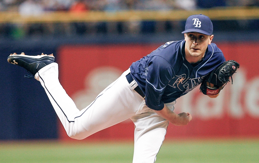 Hurler Jake Odorizzi is the only Ray headed to arbitration in 2017. (Photo Credit: Reinhold Matay/USA Today Sports)