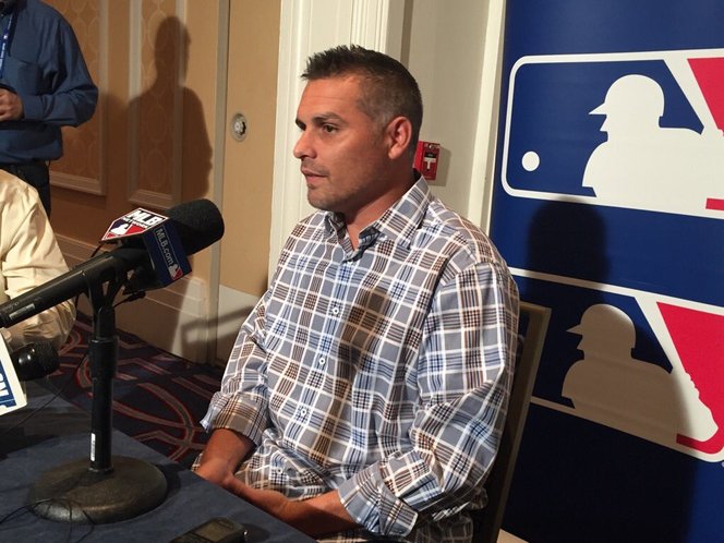 Tampa Bay Rays manager Kevin Cash, at the MLB Winter Meetings. (Photo Credit: Marc Topkin/Tampa Bay Times)